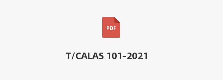 T/CALAS 101-2021